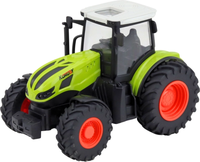 LED-verlichting en rubberen wielen