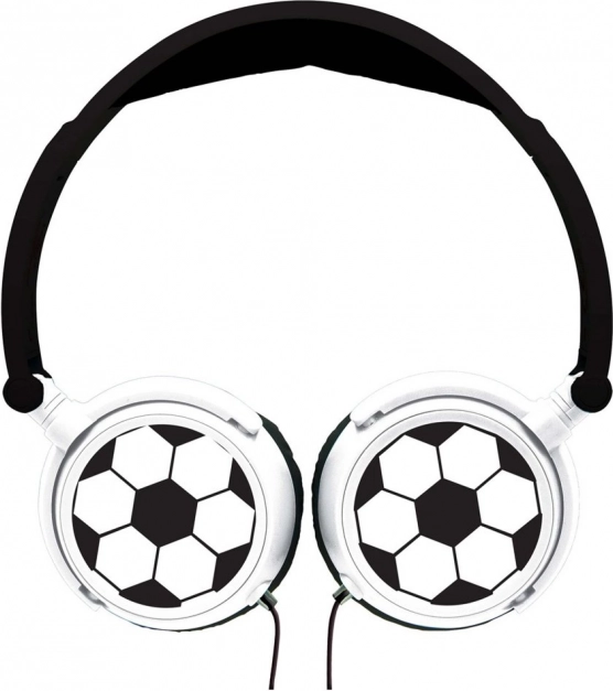Opvouwbare koptelefoon met voetbaldessin