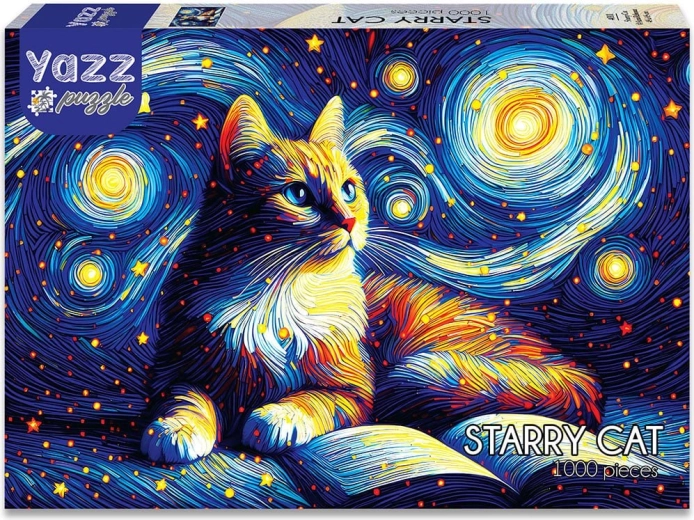YAZZ Starry Cat puzzle 1000 pieces