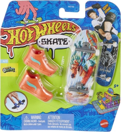 Hot Wheels Skateboard Tony Hawk with Finger Shoes