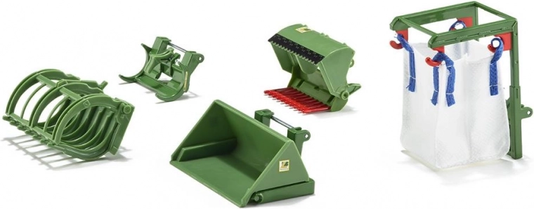 Accessoireset voor SIKU Farmer 1:32 frontladers