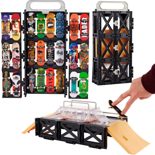 Razendsnelle transformatie naar skatepark