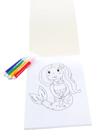 Inclus : 4 feutres de couleur