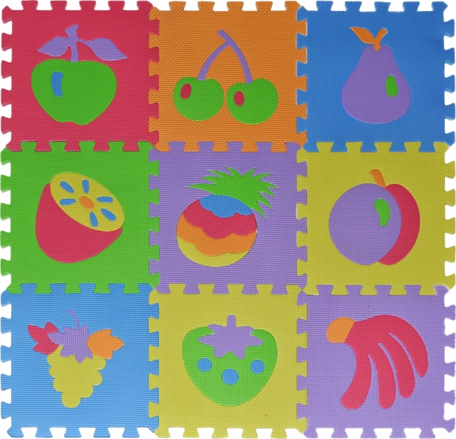 Foam Puzzle Fruit (28x28)
