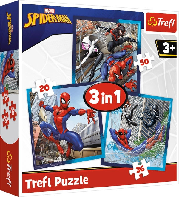 Puzzle 3-in-1 Spider-Man Spidey and His Amazing Friends