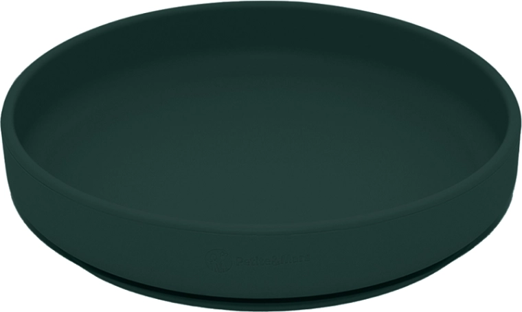 Assiette avec ventouse pour plats chauds et froids