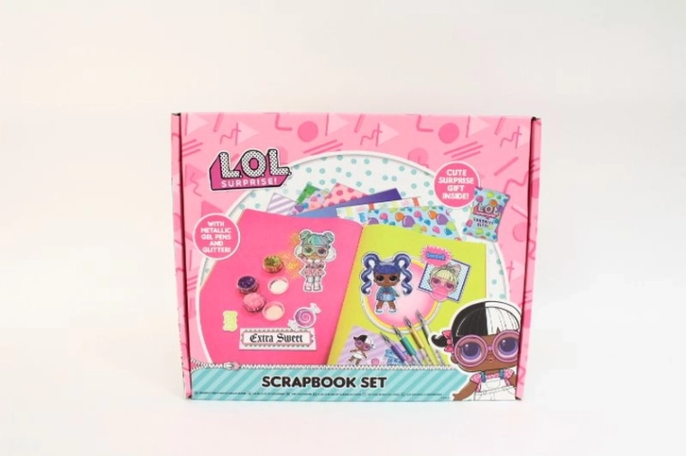 L.O.L. Surprise creative notebook decorating set