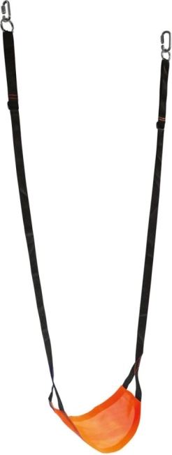 Hängeschaukel für Kinder Bino – atmungsaktives Textil, orange