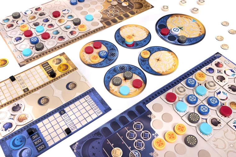A two-player duel full of tactics