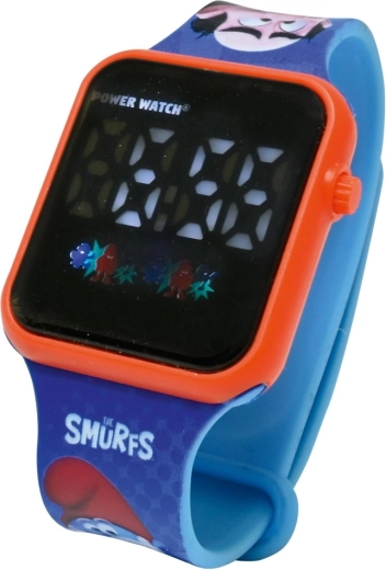 Montre digitale enfant Lexibook Les Schtroumpfs avec réveil