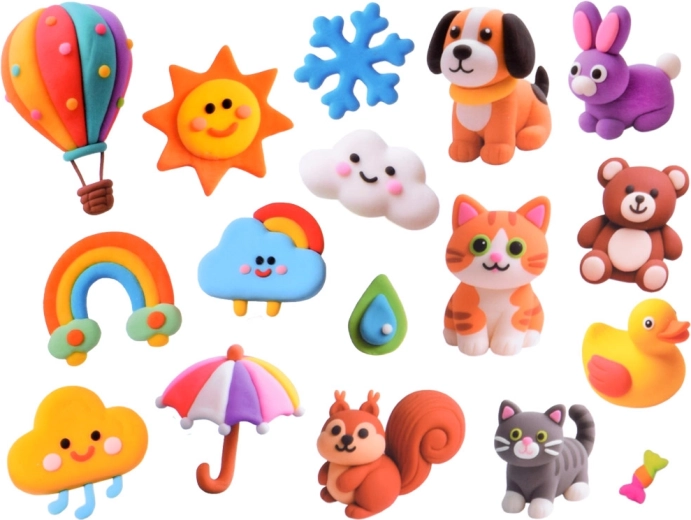 Dierenvormpjes voor schattige figuurtjes