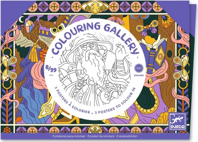 Galerie de coloriage Heroic par Djeco