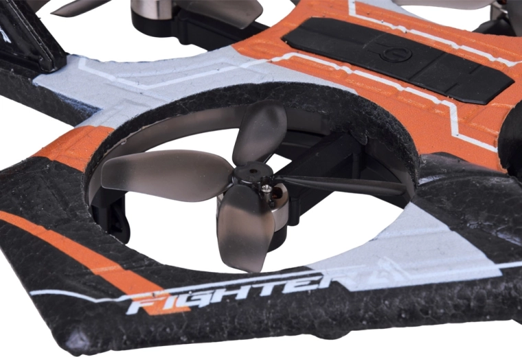 Structure VTOL robuste avec rotors protégés