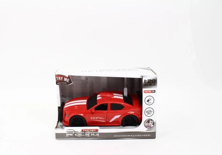 Kids’ toy car with opening doors, lights and sound