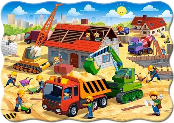In Construction Puzzle 30 Pieces