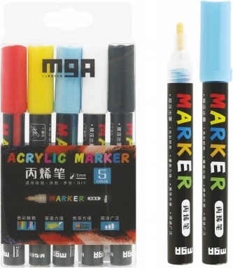 Acrylic Markers that Glow in the Dark