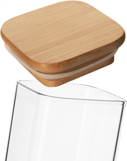 Luchtdicht bamboe deksel