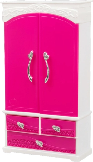 Spacious wardrobe with functional details