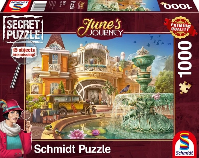 Secret Puzzle June's Journey : Manoir des Orchidées 1000 pièces