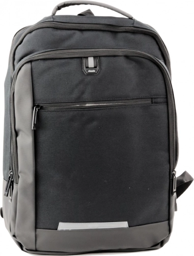 Heren USB Business Rugzak voor Laptop zwart 16L 45cm