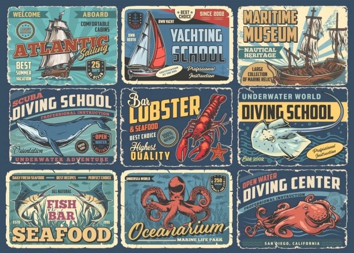 Puzzel Esprit Marin 500 stukjes