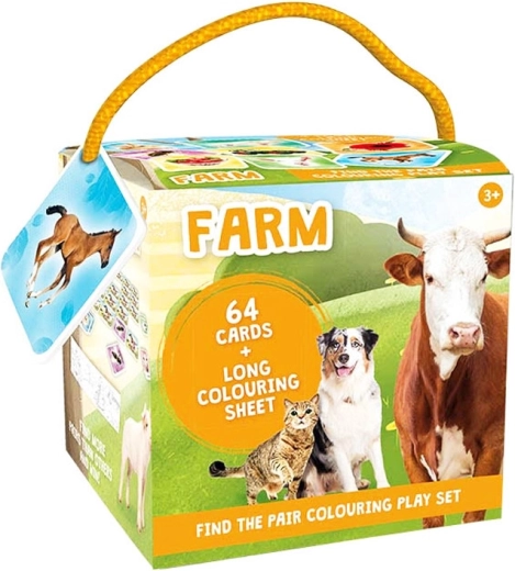 Travel Memory Game: Farm