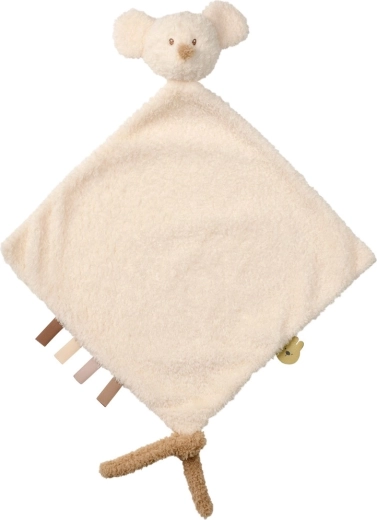 NATTOU knuffeldoek maxi teddy muis 28 × 28 cm