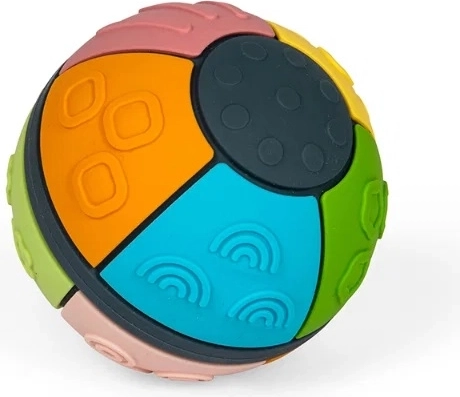Balle sensorielle en silicone Bigjigs Toys pour bébés