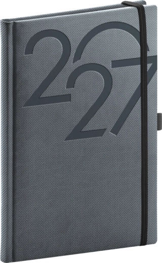 Notique weekagenda Ajax 2027 zwart 15 × 21 cm