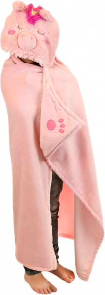 Cozy Noxxiez couverture enfant chaude à capuche Licorne