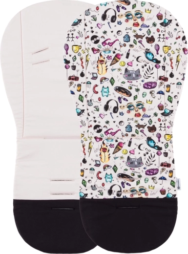 Reversible liner for style and practicality
