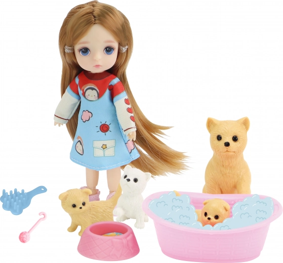 Doll with Dogs