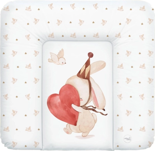 Ceba Baby zachte aankleedkussen basic pierrot 75 × 72 cm