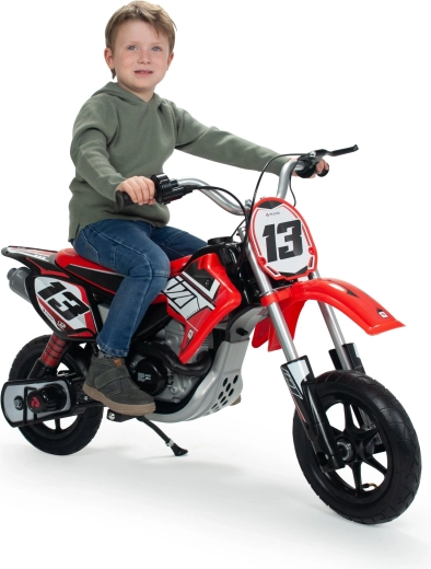 Comfortable ride thanks to pneumatic tires