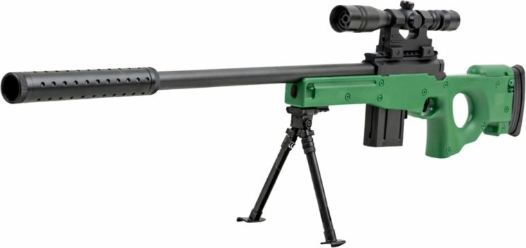 Stability thanks to the folding bipod