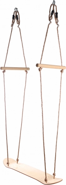 Balançoire en bois skateboard pour enfants