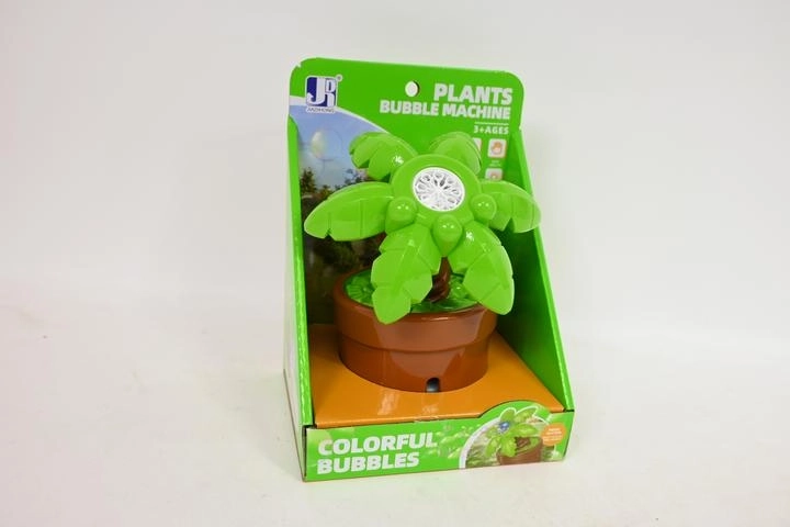 Palme à bulles de savon avec solution