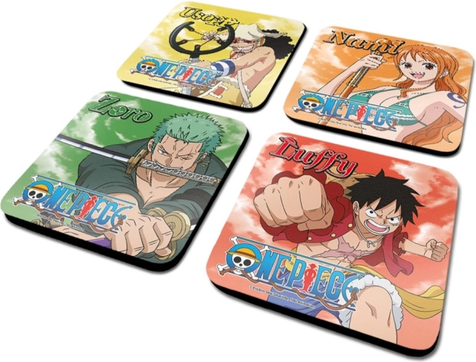 Set de sous-verres One Piece
