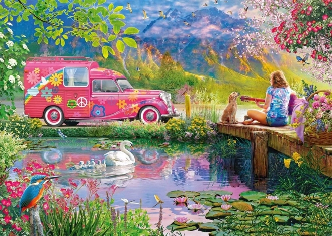 Puzzle Schmidt Calme sur Terre 1000 pièces