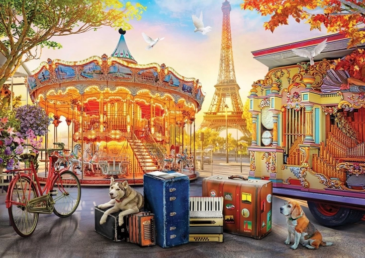 Puzzle Lunapark à Paris 2000 pièces