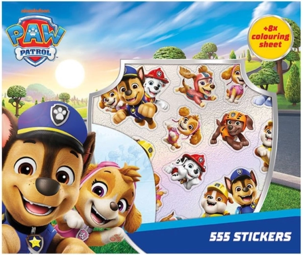 555 Paw Patrol Stickers