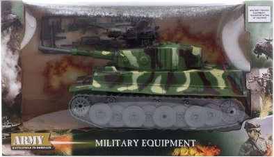 Plastic tank met accessoires voor kinderen
