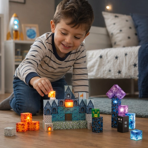 Blocs lumineux pour un effet magique