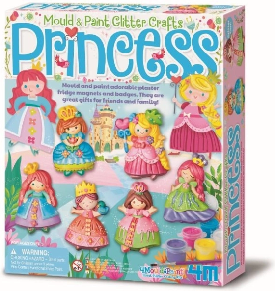 Creative Set of Glittering Princesses