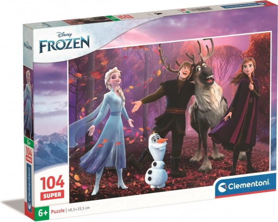 Puzzle 104 pieces DISNEY FROZEN by Clementoni