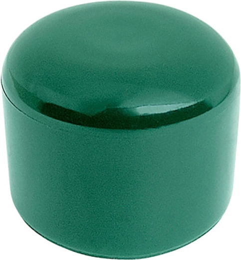 Capuchon en plastique pour poteau de clôture rond 48 mm, vert