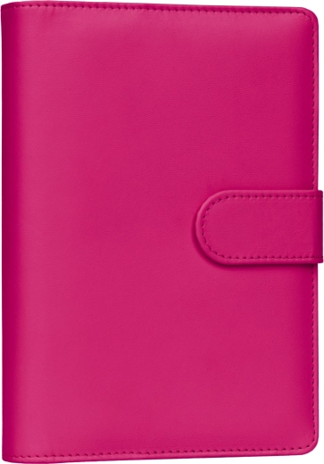 Notique wekelijkse ringagenda 2027 met verwisselbare vellen, fuchsia 12,5 × 19 cm