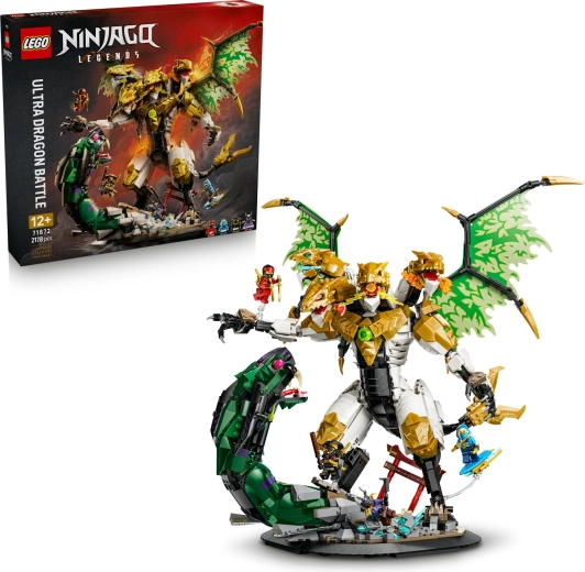 LEGO NINJAGO strijd met de ultraslangdraak