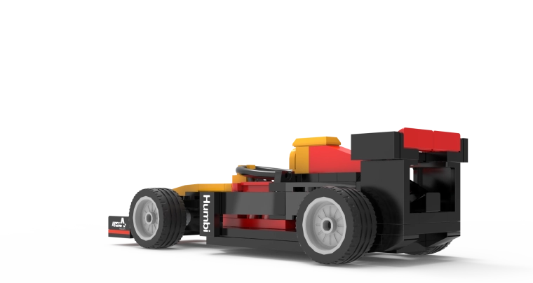 Aantrekkelijk geel‑rood design