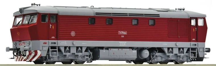 Diesellocomotief T 478 1184 Bardotka ČSD